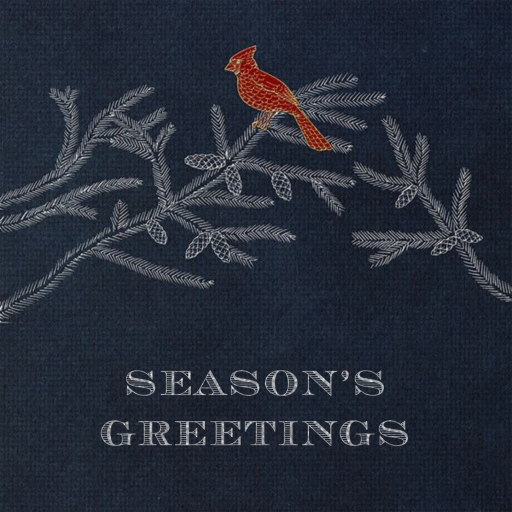 Christmas Cardinal - Business Holiday Card by Paperless Post