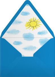 Hot Girl Pool Party - Richard Scarry Envelope