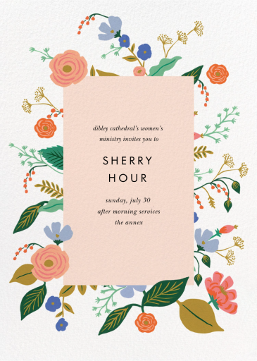 Pressed Wildflowers - Business Event Invitation by Rifle Paper Co.