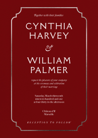 Traditional Border by Paperless Post