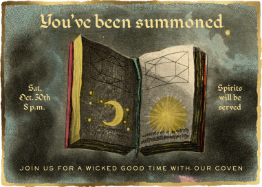 Book of Shadows - Invitation by John Derian