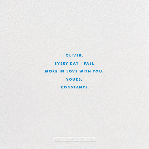 Good Egg - Love and Romance Card by The Indigo Bunting - Back