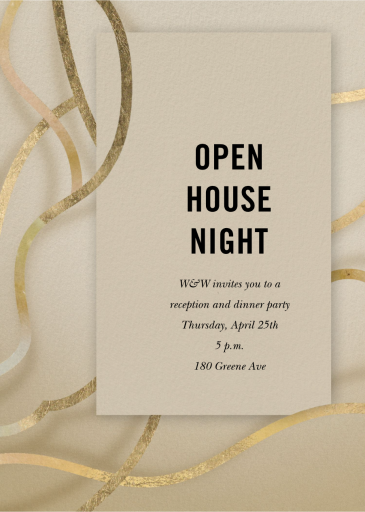 Biotic - Open House Invitation by Kelly Wearstler