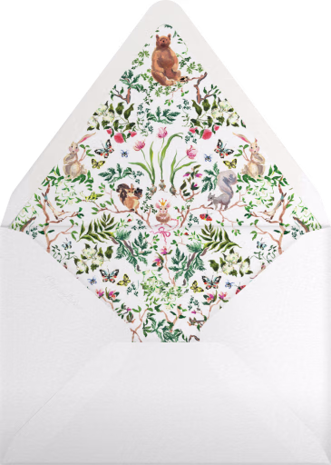 Watercolor Forest (Inslee Fariss) - Dogwood Hill Envelope