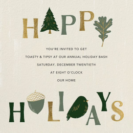 Forest Finds by Paperless Post