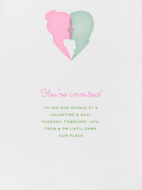 Valentines Silhouettes by Paperless Post