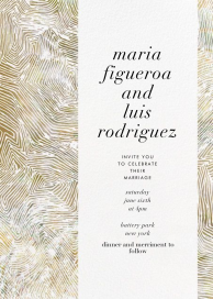 Aria - Wedding Invitation by Kelly Wearstler