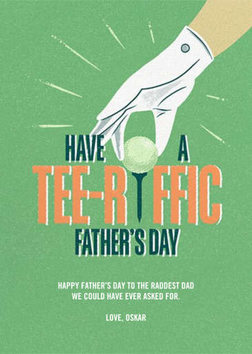 Tee Hee - Father's Day Card by Paperless Post