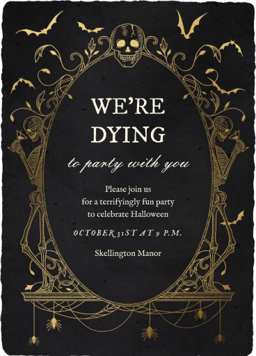 Spooky Pendant - Invitation by Paperless Post