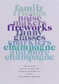 New Year Essentials by Paperless Post