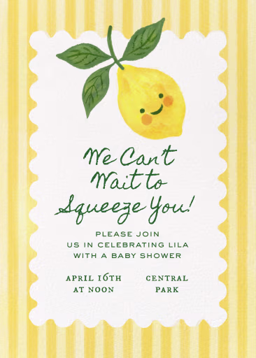Watercolor Cuties - Baby Shower Invitation by Paperless Post