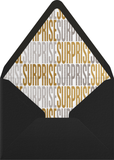 Big Surprise - Paperless Post Envelope