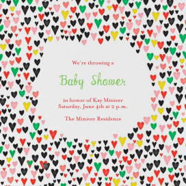 Baby Love - Baby Shower Invitation by Mr. Boddington's Studio