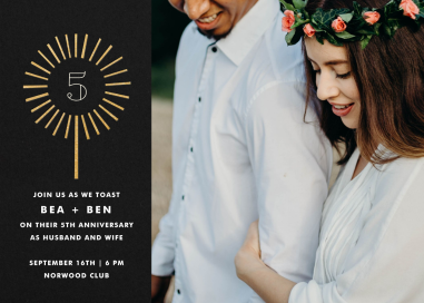 Year of the Sparkler (Photo) by Paperless Post