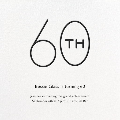 Decade - Birthday Invitation by Paperless Post