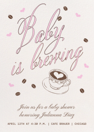 Love Brew - Baby Shower Invitation by Paperless Post
