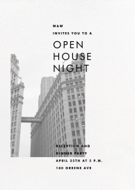 Transmission - Open House Invitation by Paperless Post