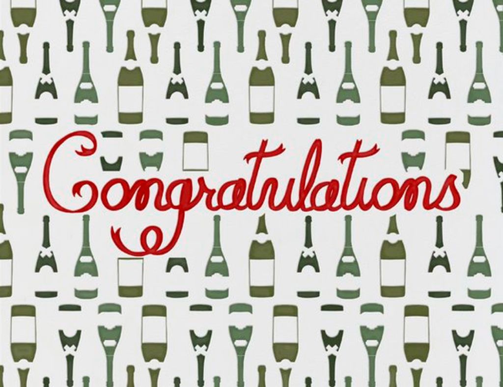 Congratulations - Congratulations Card | Send online instantly | Track opens, image size:1024x787