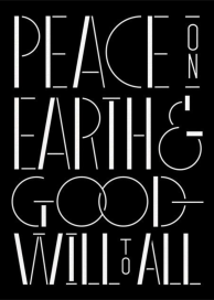 Peace Moderne - New Year's Card by Paperless Post