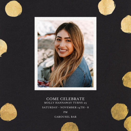 Reese (Photo) - Invitation by Sugar Paper