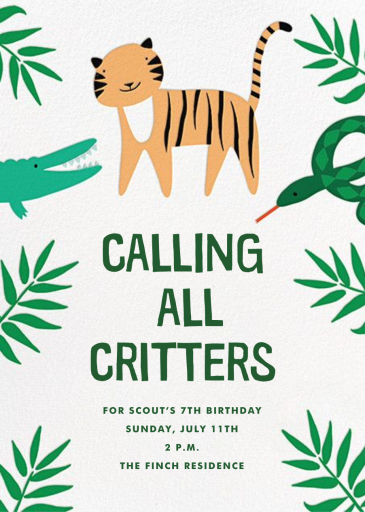 The Jungle Bunch by Meri Meri