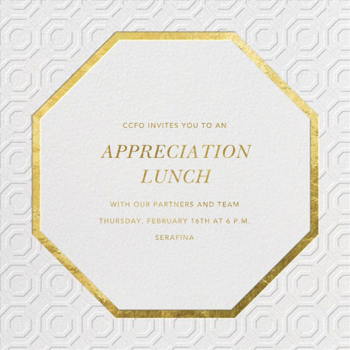 Nixon - Business Event Invitation by Jonathan Adler