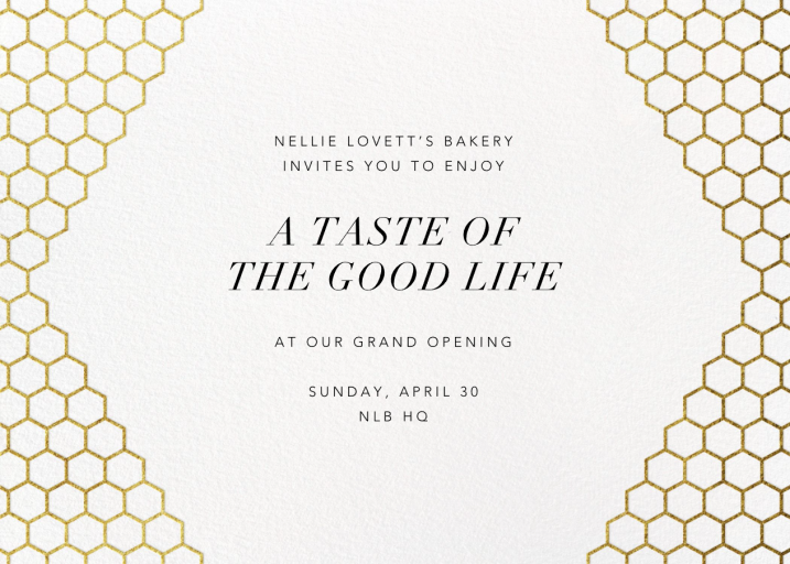 Honeycomb Party - Launch Party Invitation by Paperless Post