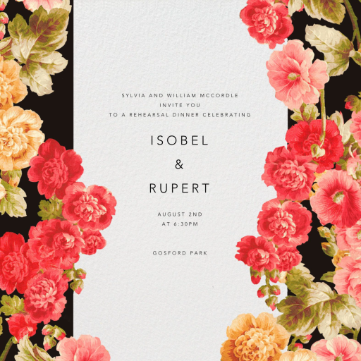 Garden Floral Ikat by Oscar de la Renta