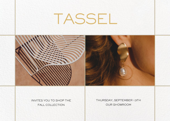 On the Grid - Shopping Event Invitation by Paperless Post