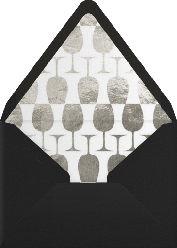 White Tuxedo - Paperless Post Envelope