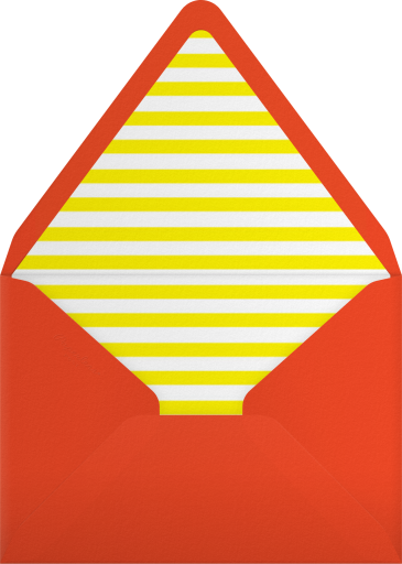 Birthday Faces Photo - The Indigo Bunting Envelope