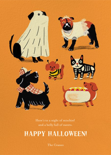 Howlin' Halloween - Halloween Card by Paperless Post