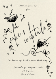 Forever Toast - Birthday Invitation by Paperless Post