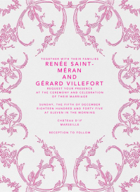 Silk Brocade I by Oscar de la Renta