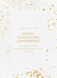 Splatter Cloth I by Paperless Post