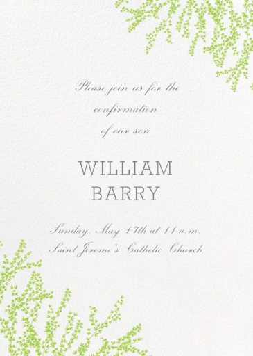 Forsythia Golden Corners - Religious Invitation by Paperless Post