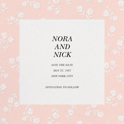 Prairie Tale - Save the Date by kate spade new york