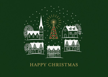 Christmas Village - Christmas Card by Paperless Post
