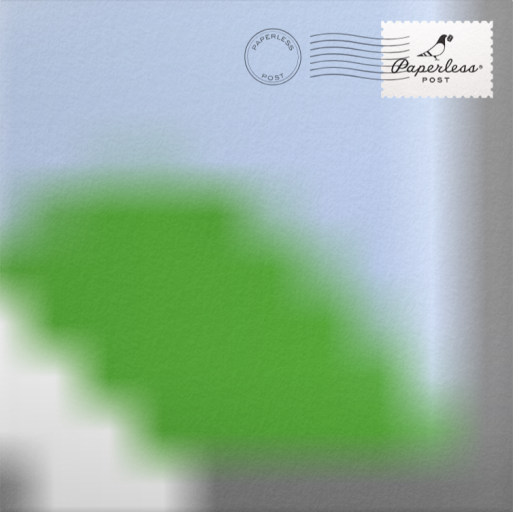 Etched Snowflakes - Paperless Post Envelope