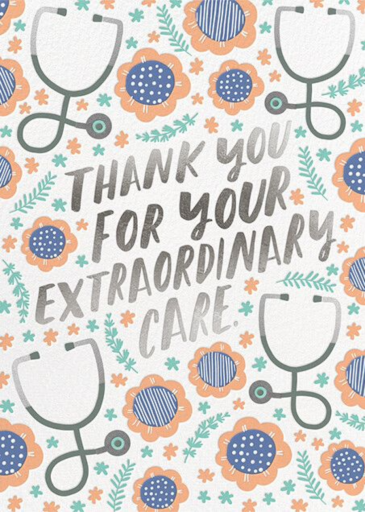 Extraordinary Care - National Doctors Day Card by Hello!Lucky
