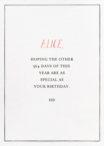 Vanilla or Chocolate Cake - Greeting Card by Mr. Boddington's Studio - Back