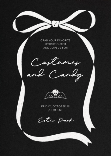 Eternal Youth - Halloween Invitation by Paperless Post