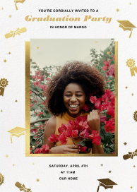 Grad Confetti by Paperless Post