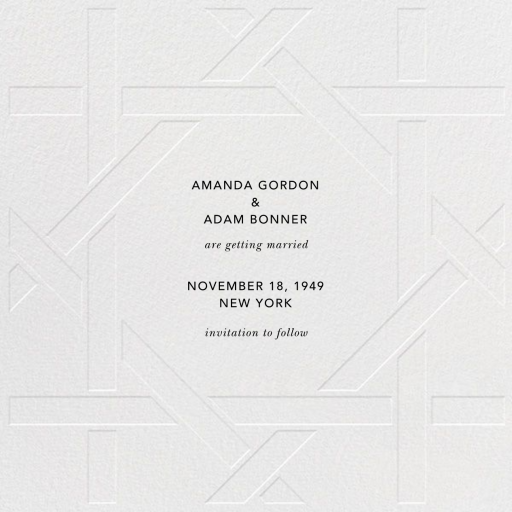 Southampton (New) - Save the Date by Jonathan Adler