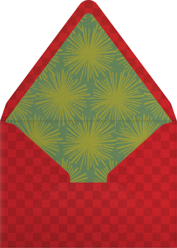 Tinsel Garland - Paperless Post Envelope