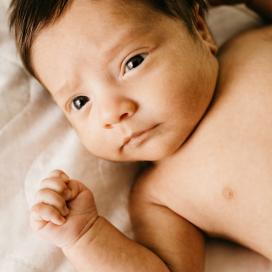 Full-Page Photo Square (Double-Sided) - Birth Announcement by Paperless Post