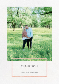Placard - Thank You Card by Paperless Post