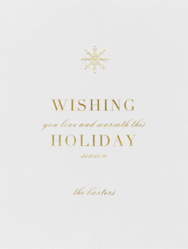 Descartes Fixed - Holiday Card by Paperless Post