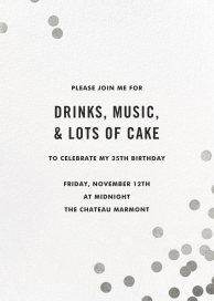 Confetti (Invitation) - Birthday Invitation by kate spade new york