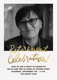 Long Legacy - Retirement Party Invitation by Cheree Berry Paper & Design